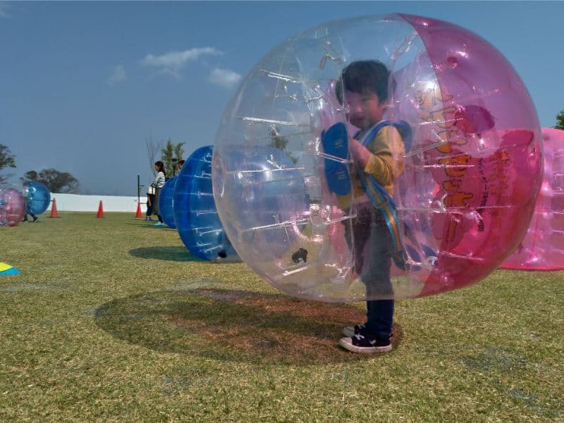 幼児用バブルボール登場！キッズスペースや幼稚園、保育園でもバブル